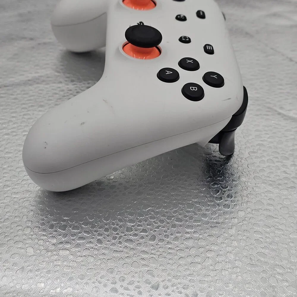 Google Stadia H2B White Bluetooth Premier Edition Controller w/ Type C Cable